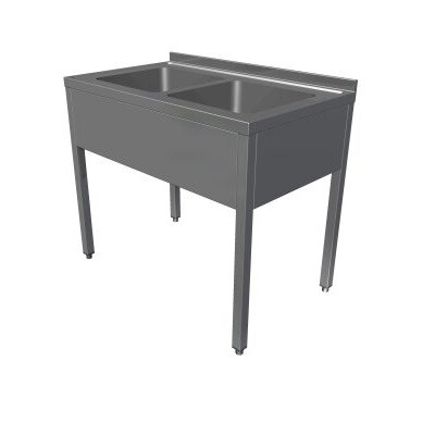 Chiuvete cu 2 cuve 600